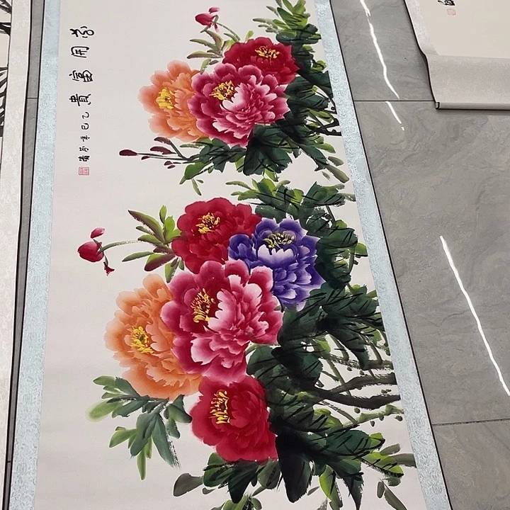 国画国画作品书法作品原稿