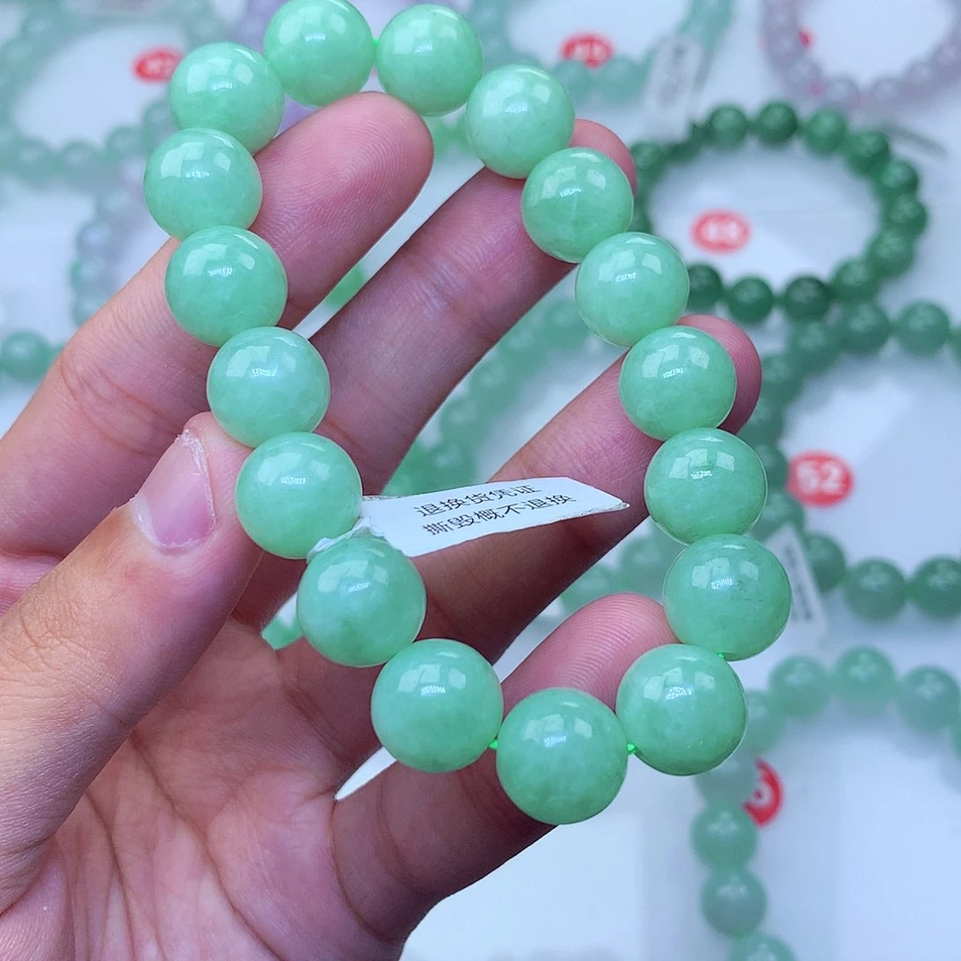 翡翠未镶嵌毛衣链