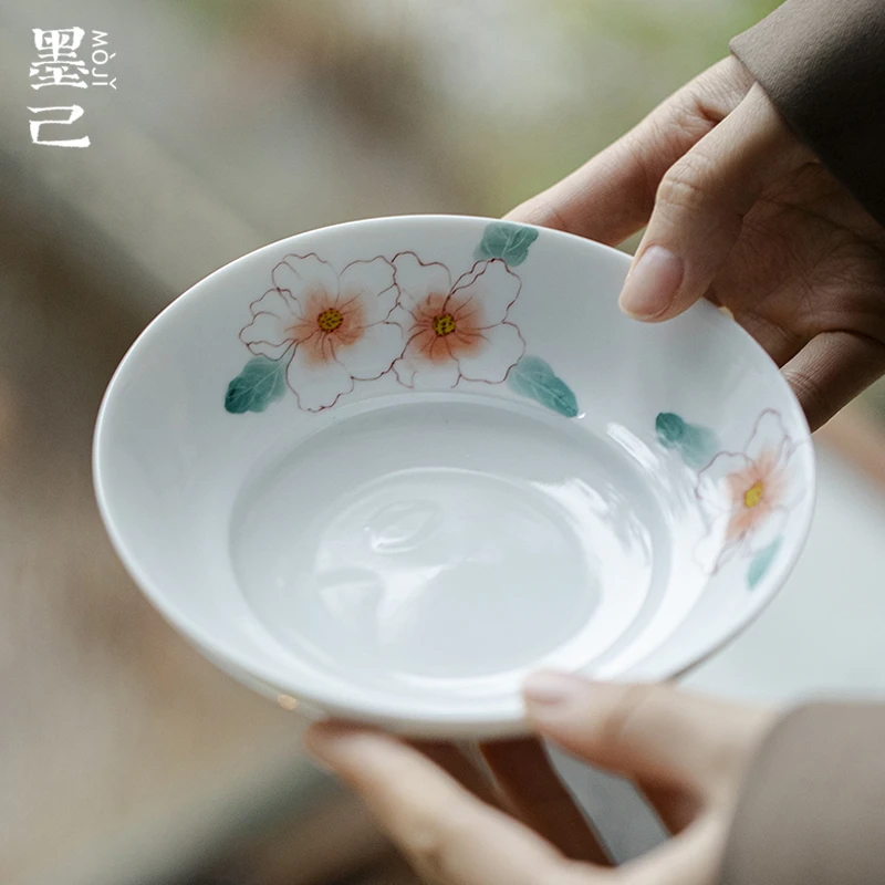 墨己 玉泥-海棠如梦-圆满壶承