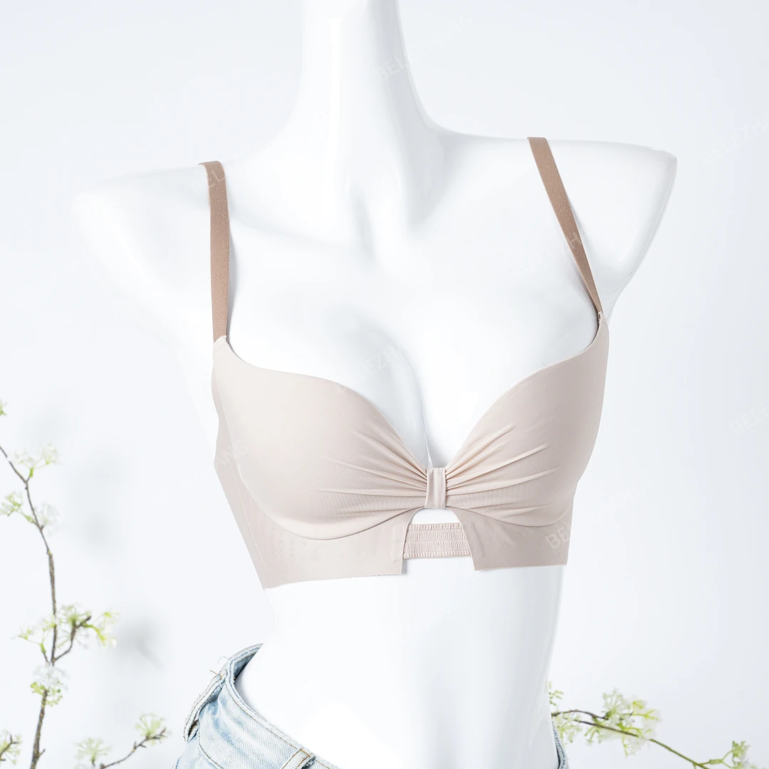 BELE ZHANG 无痕聚拢提拉小胸显大舒适文胸-3207