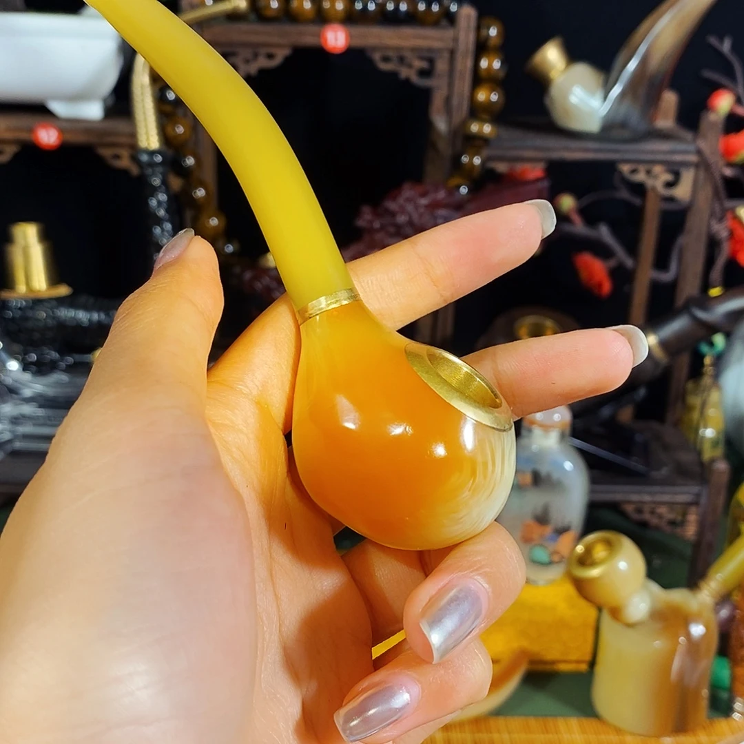 高端定制金丝楠烟嘴