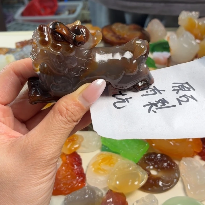 未镶嵌吊坠(不含链)玛瑙/玉髓