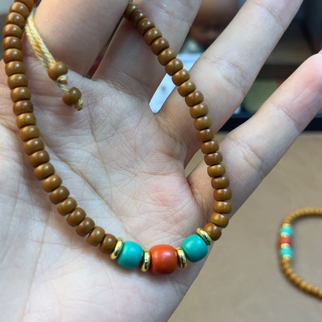 手串/手链橄榄核【手尖工艺】SSS级工艺精品橄榄核尖满配单圈5m