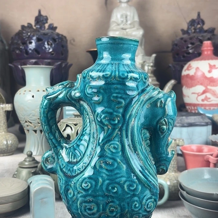 摆件瓷器好漂亮呀