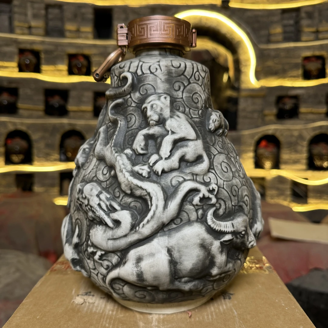 赖窖大封坛 十二生肖坛徽派浓香型白酒优级绵柔 52度2500ml/坛