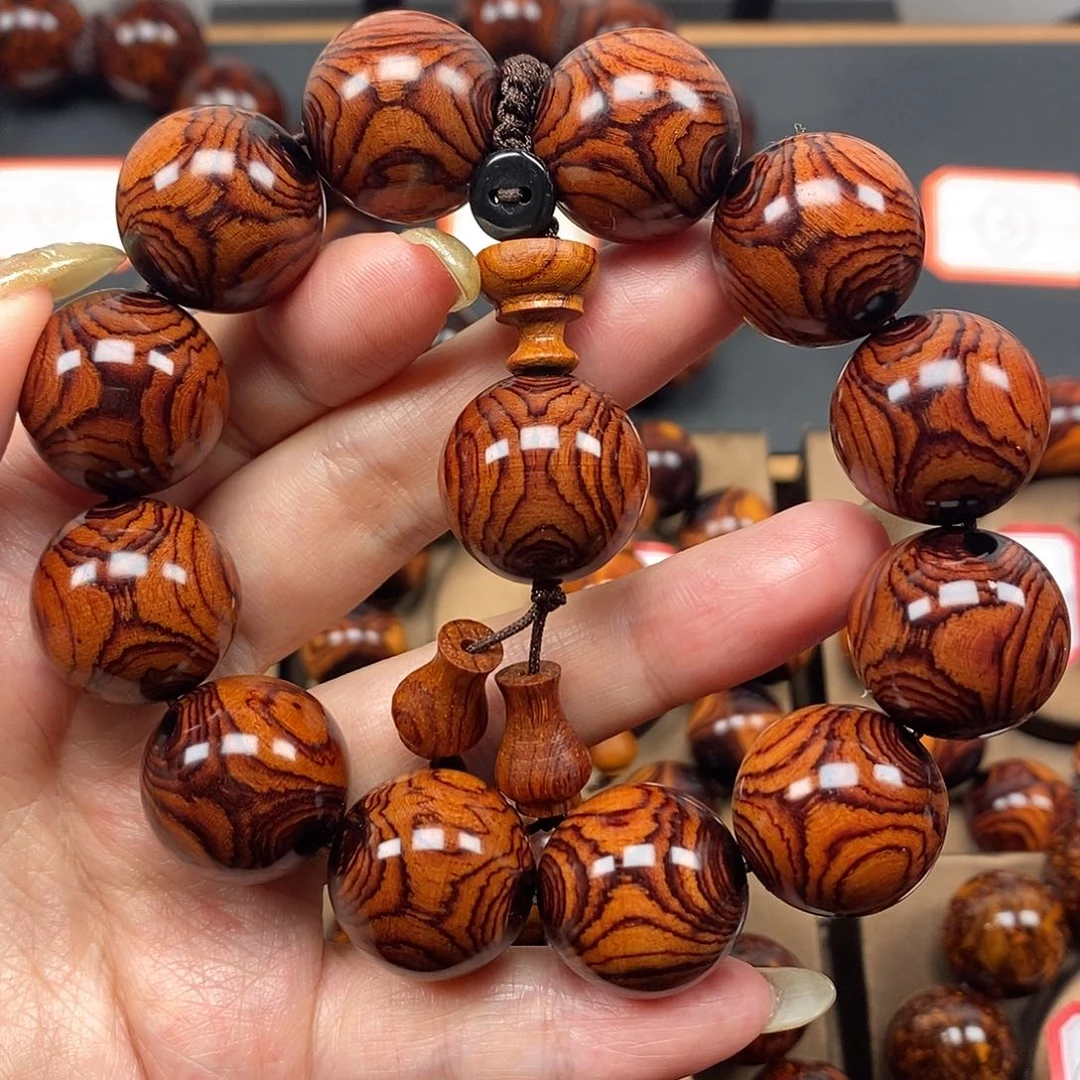 【闪购商品】黄花梨/降香黄檀用****92.0对眼鬼脸