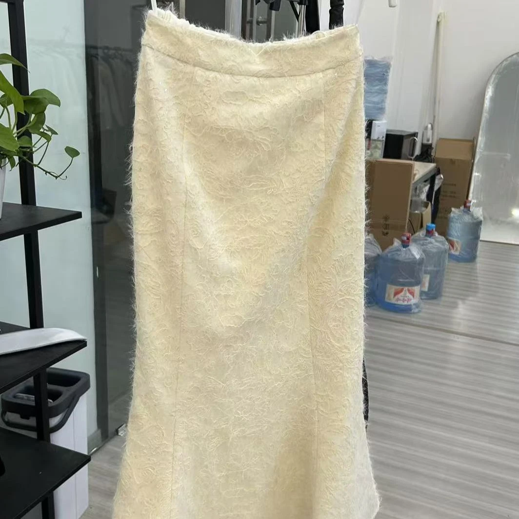 【象姐定制】【金缕丝】 杏色裙子预CDX4TZ1312D