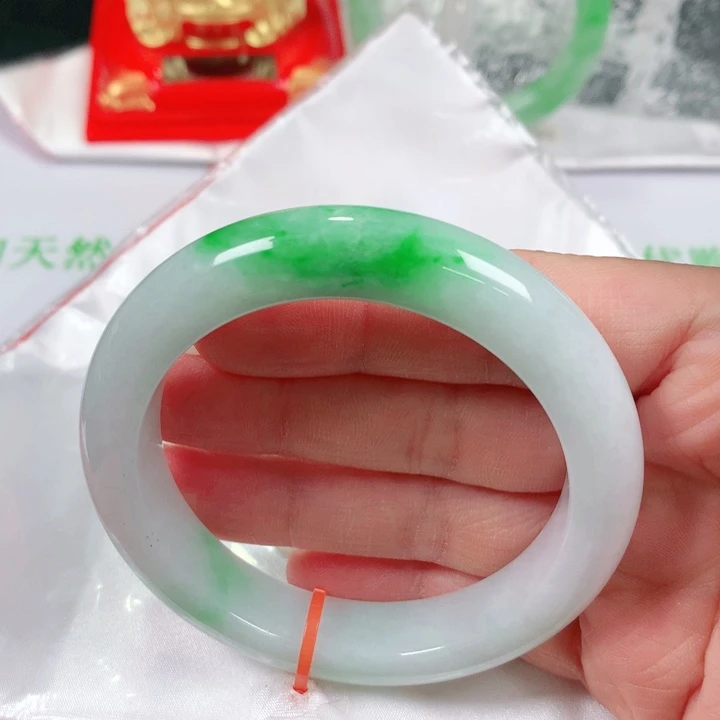 未镶嵌手镯翡翠    编号DH1227 正圈54