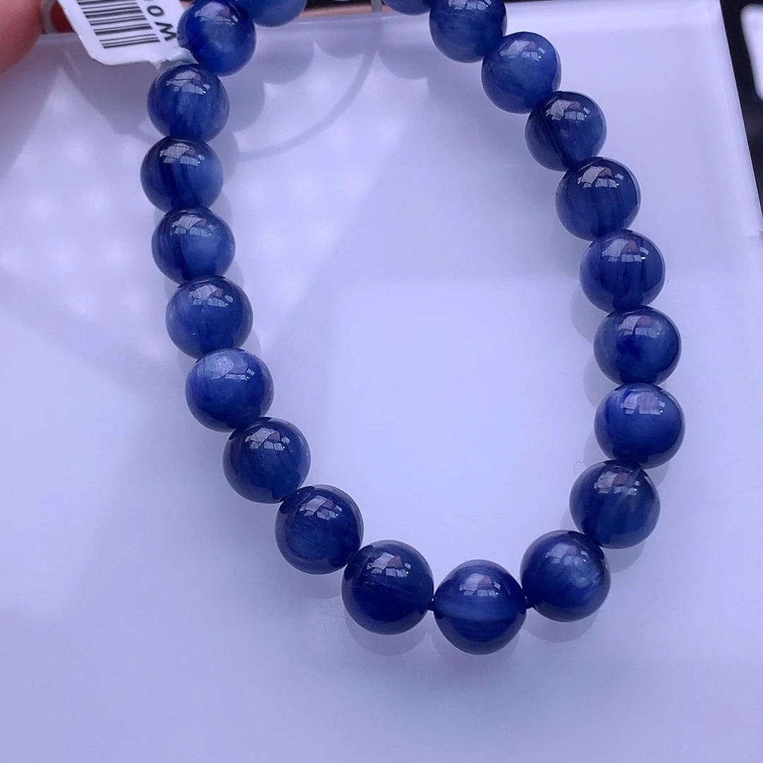 未镶嵌手串水晶蓝晶石
