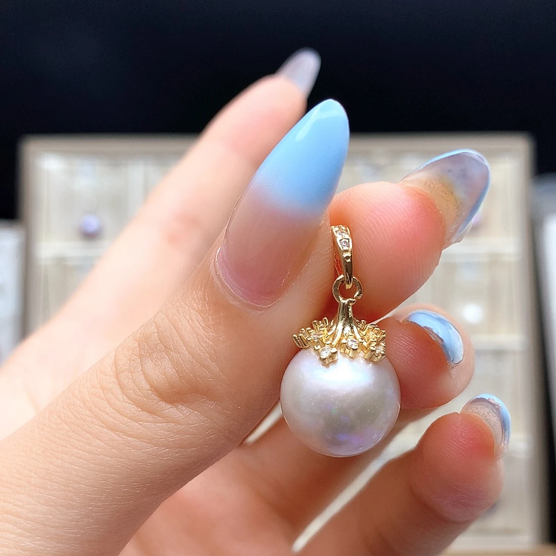 淡水珍珠合金颈饰