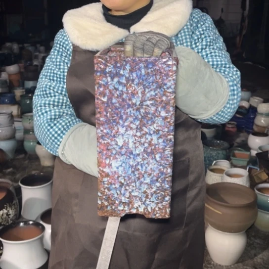 红陶口14高31瑕疵