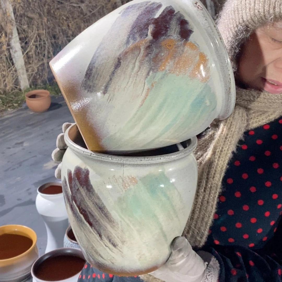 红陶口20高20～～～