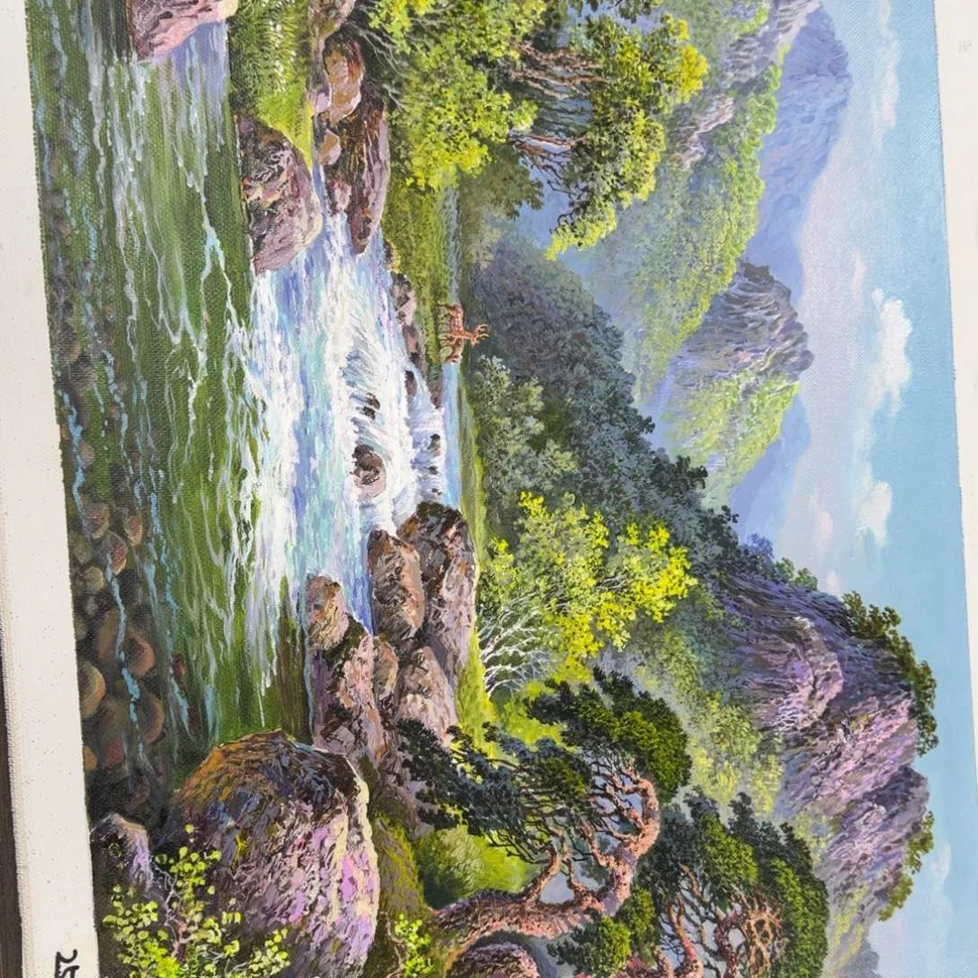 油画在干嘛了啊我想