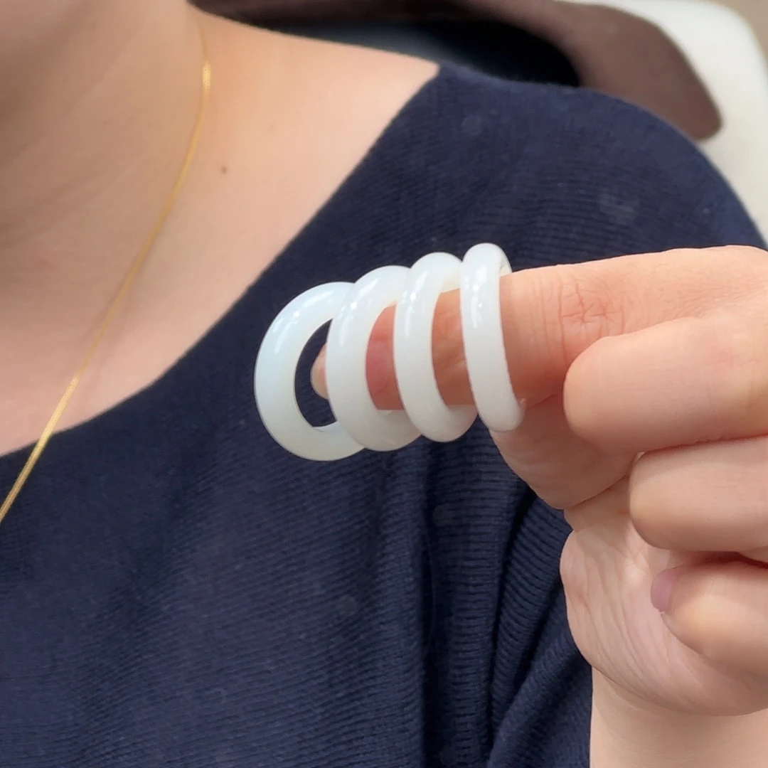 和田玉未镶嵌颈饰拍一发一