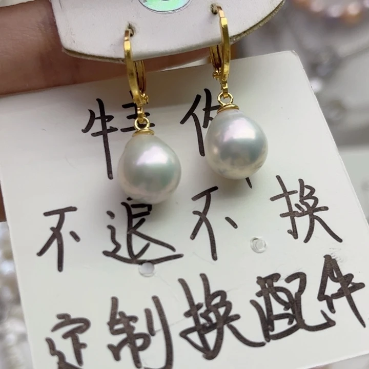 秋***语未镶嵌耳饰淡水珍珠