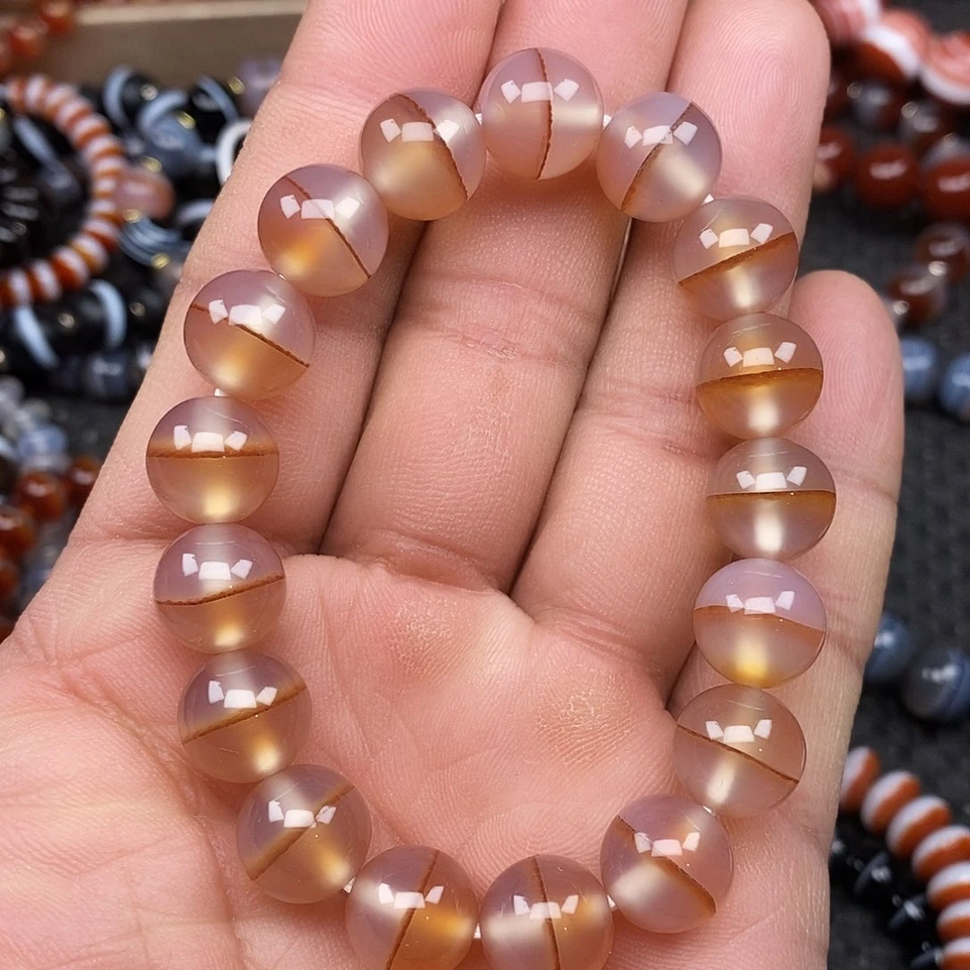 玛瑙/玉髓未镶嵌手链