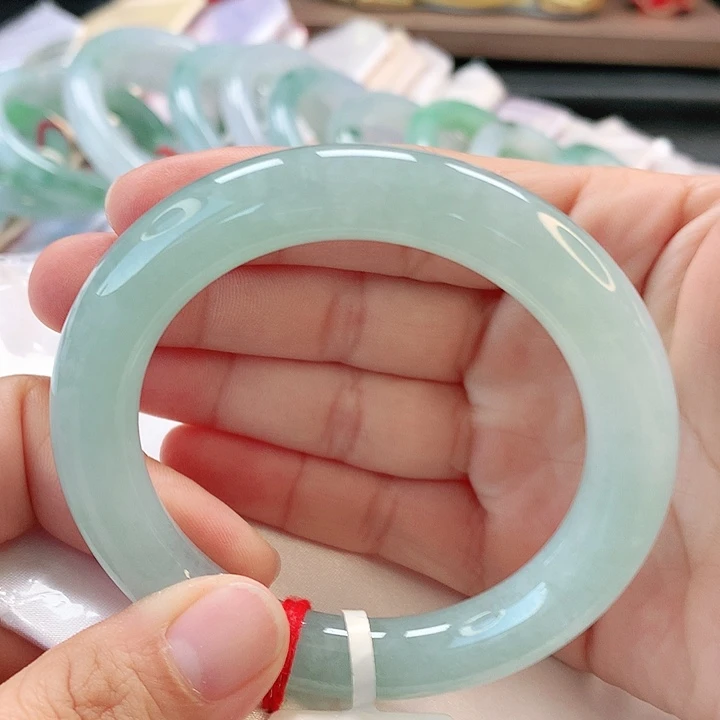 未镶嵌手镯翡翠55胖圆