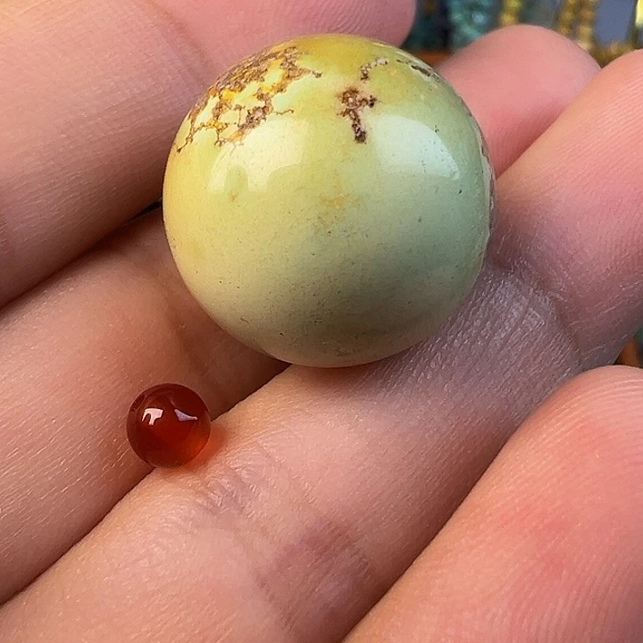 南红玛瑙未镶嵌配饰17.7