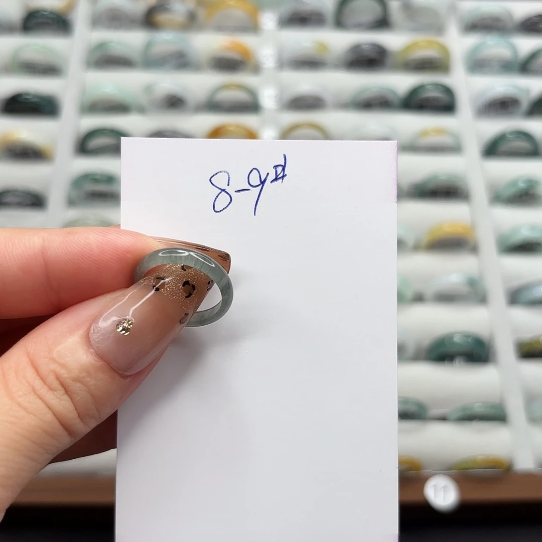 翡翠戒指未镶嵌翡翠