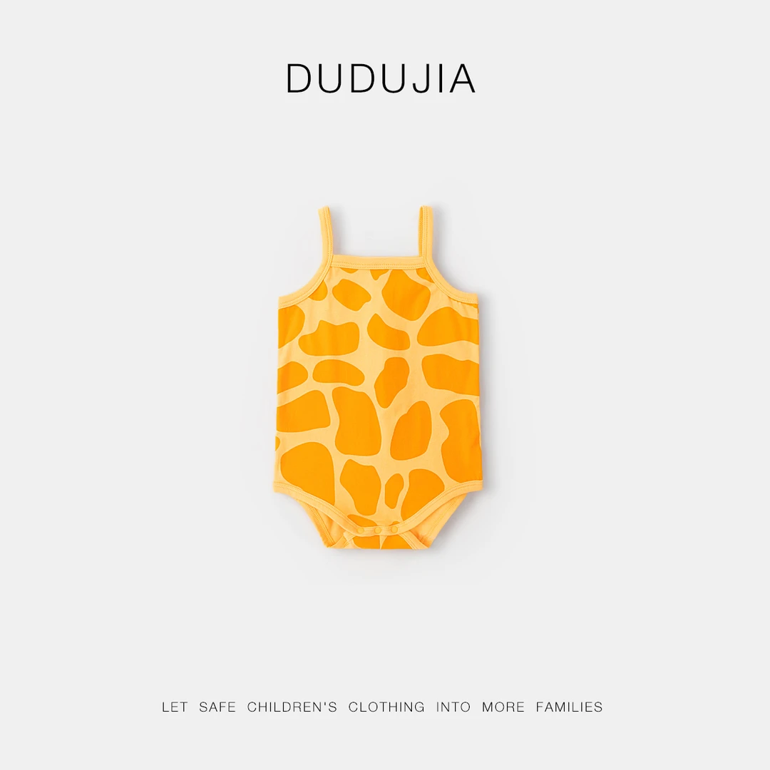 【现货】嘟嘟家宝宝夏季新款婴幼儿连体衣夏装卡通可爱