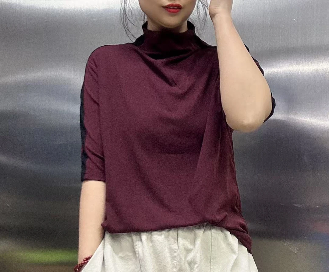 袖贴条卫衣03257
