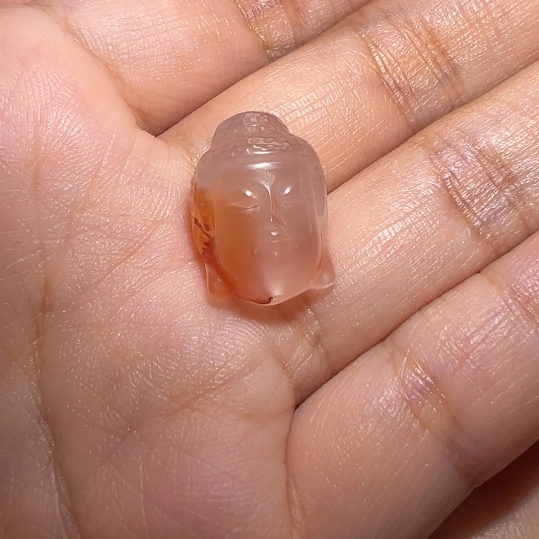 南红玛瑙珠宝奇石未镶嵌€***«冰飘大日如来