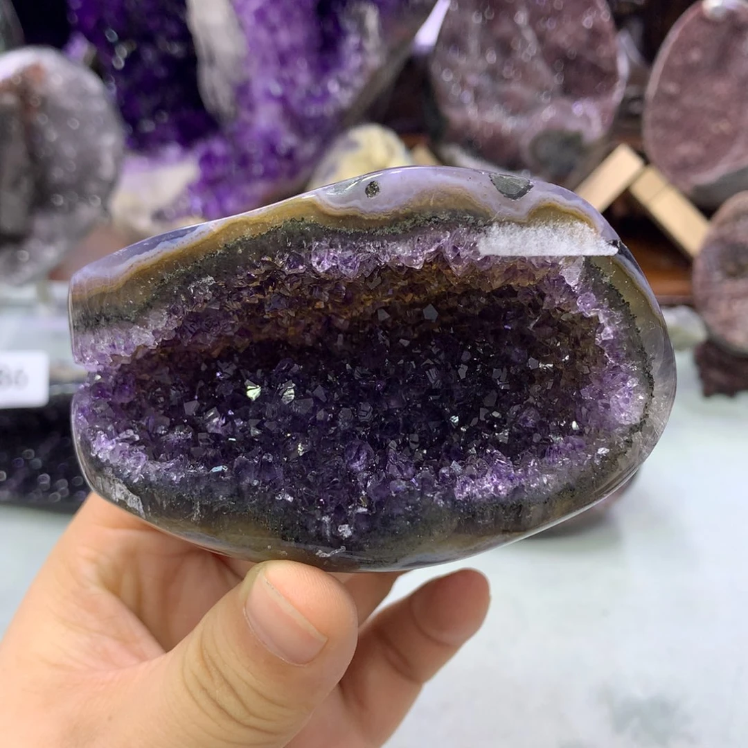 未镶嵌大型摆件（非配饰）紫晶