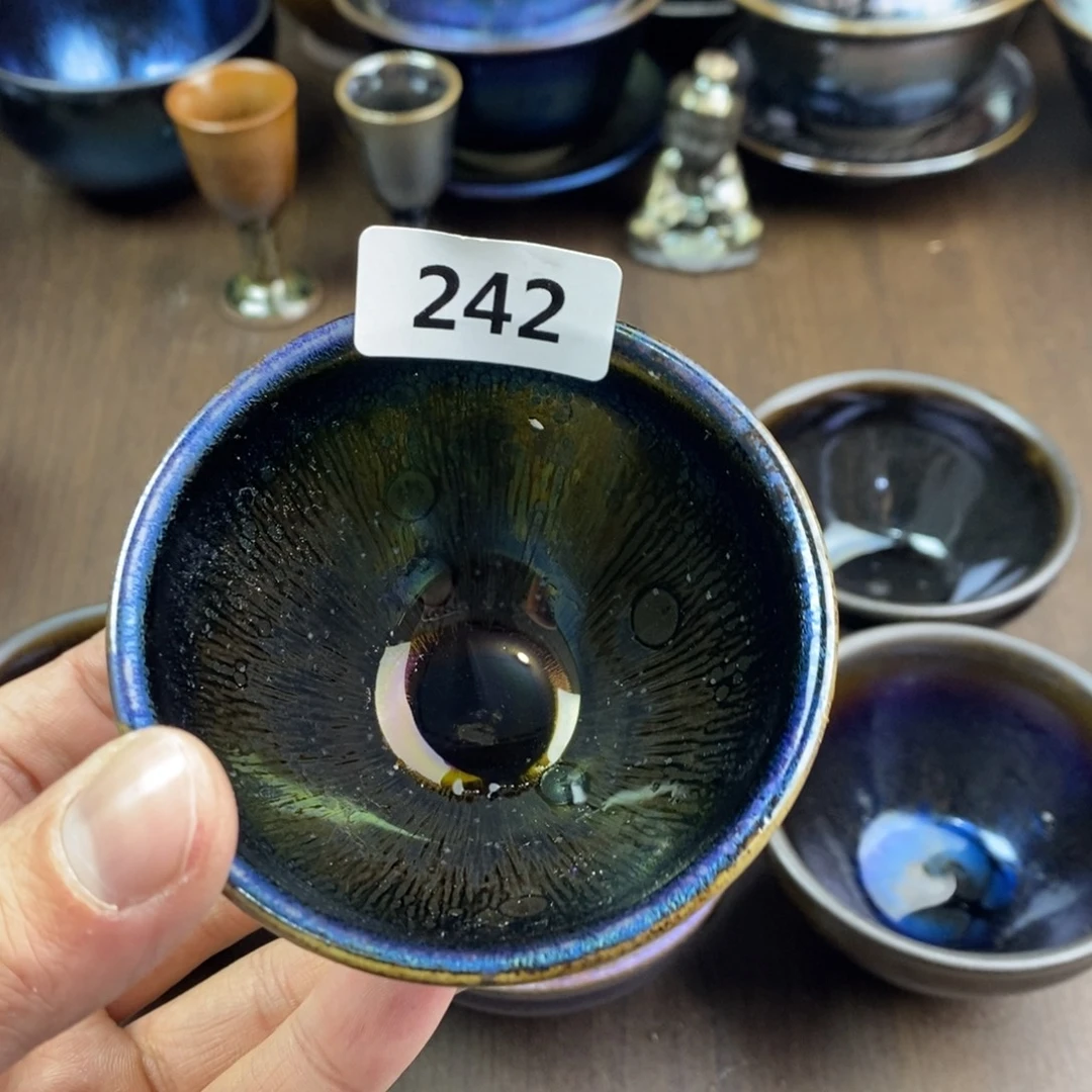 茶盏全手工原矿原釉建盏
