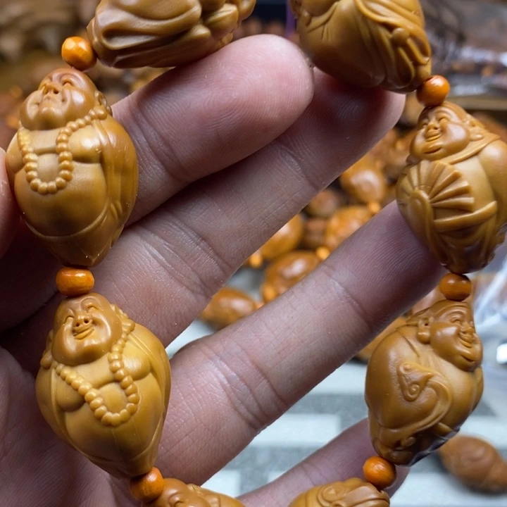 手串/手链橄榄核橄榄核雕工艺手串