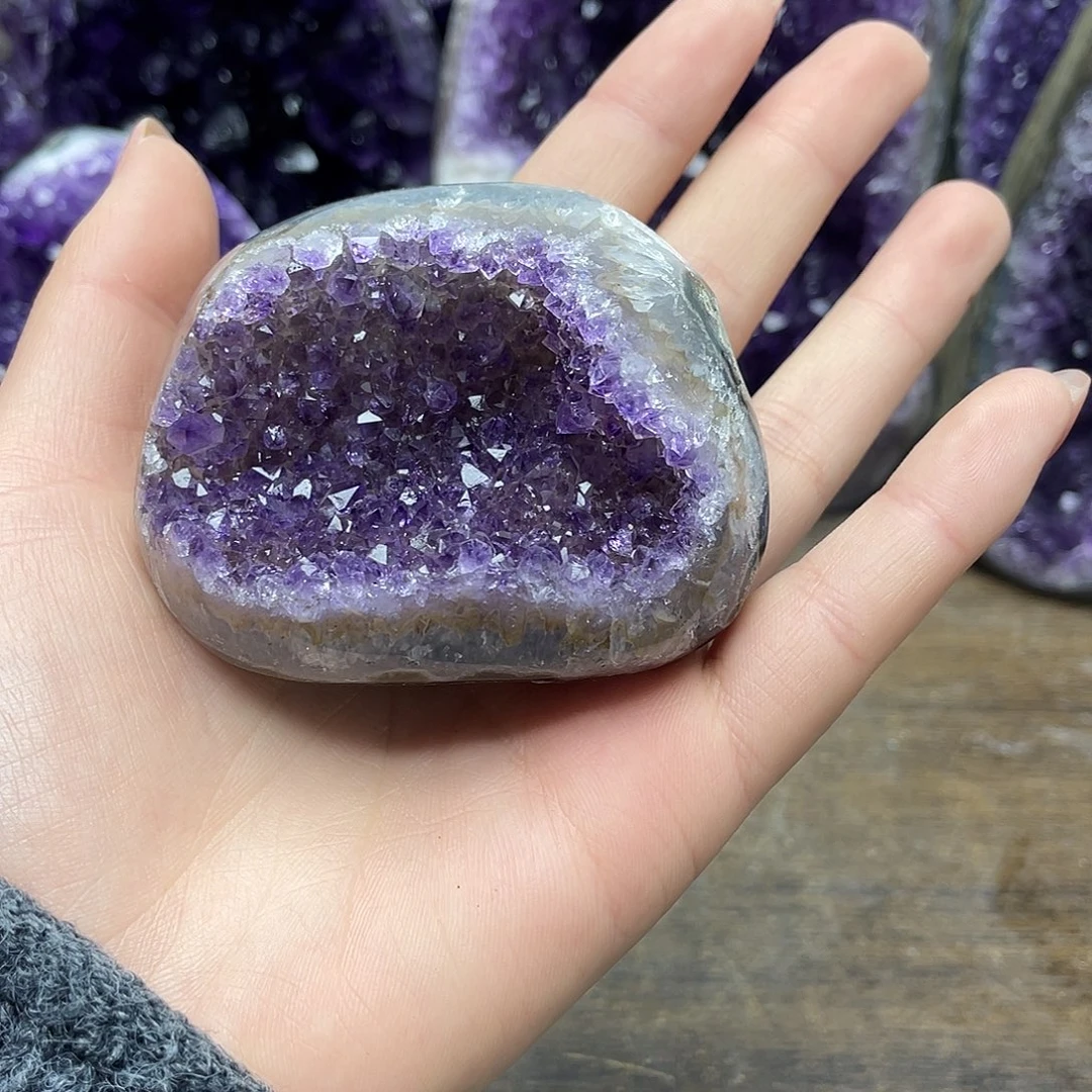 紫晶大型摆件（非配饰）未镶嵌