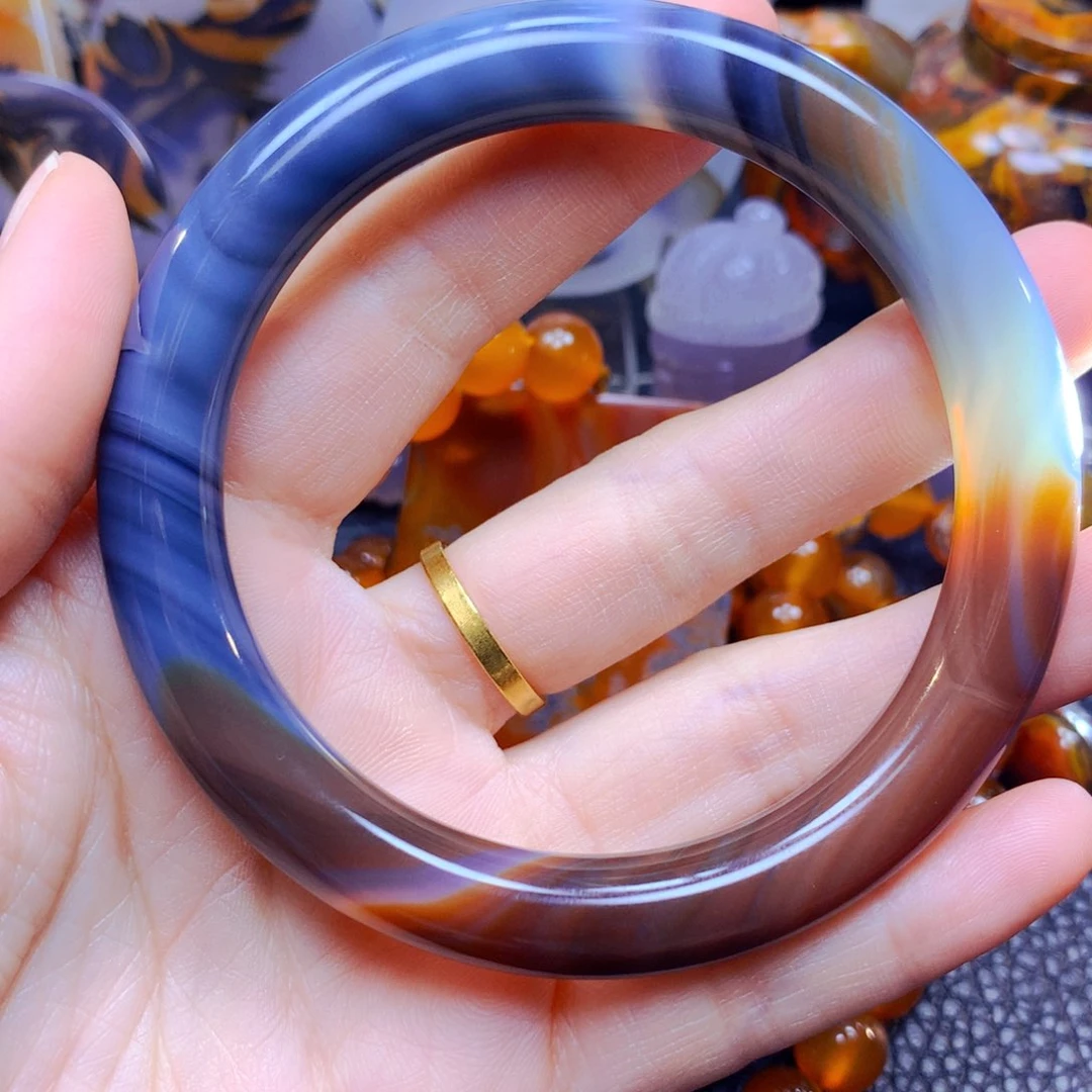 玛瑙/玉髓镯子3未镶嵌用***洋