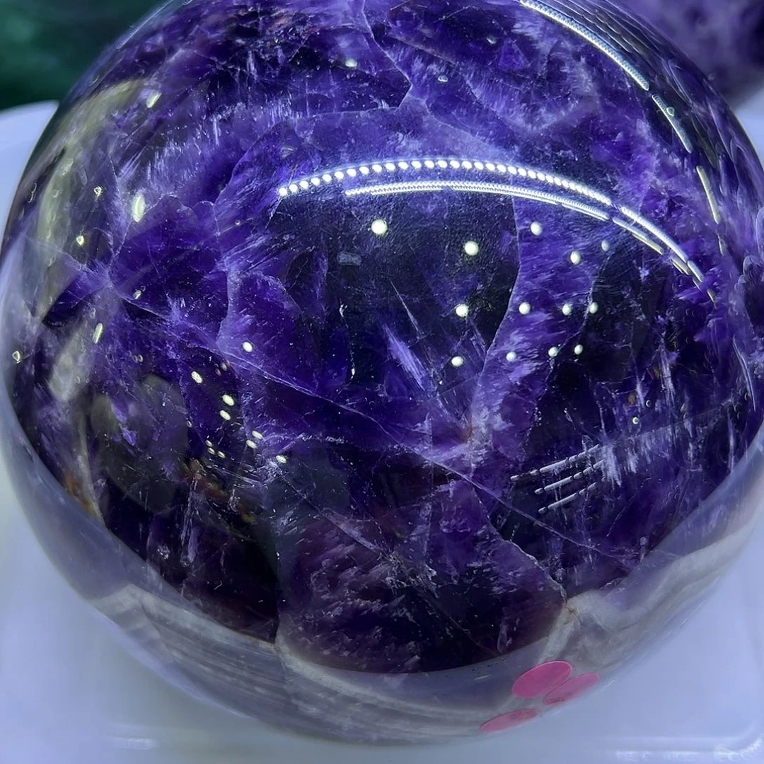 水晶水晶球摆件未镶嵌是****…