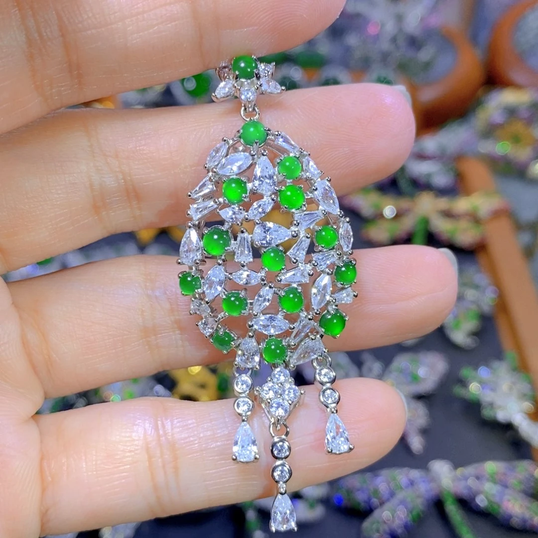 翡翠颈饰合金多样性发其一