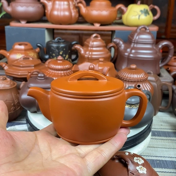 茶壶紫砂汉瓦120-200cc原矿赵庄朱泥特价