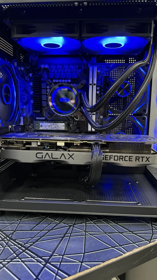 95新  i5-14600KF 16G 512G RTX3060-12G海景房整机整机保修三年