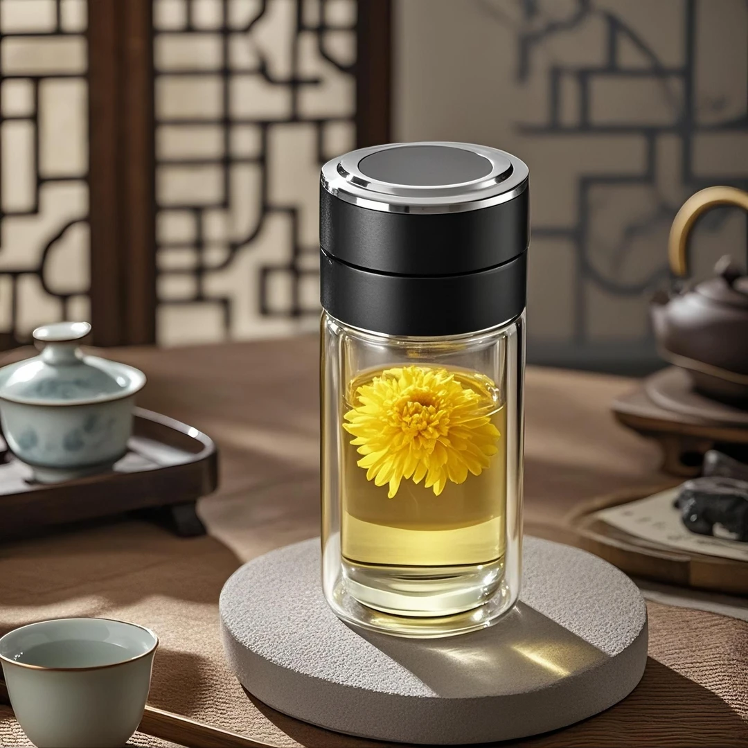 办公室健康饮茶神器茶水分离杯不锈钢拒绝茶渍残留每天喝出新鲜感