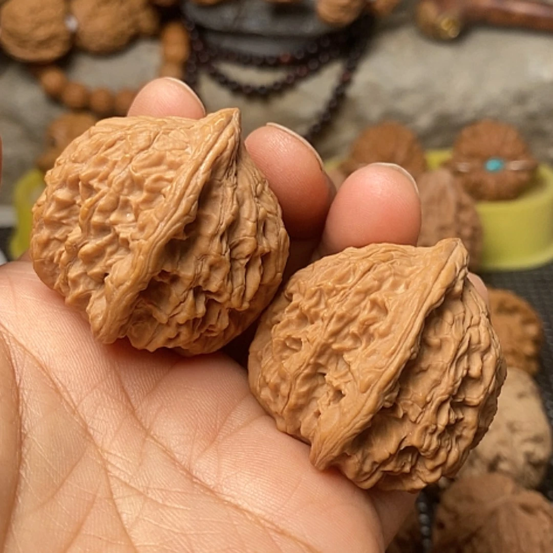 【闪购商品】把件文玩核桃红狮子37