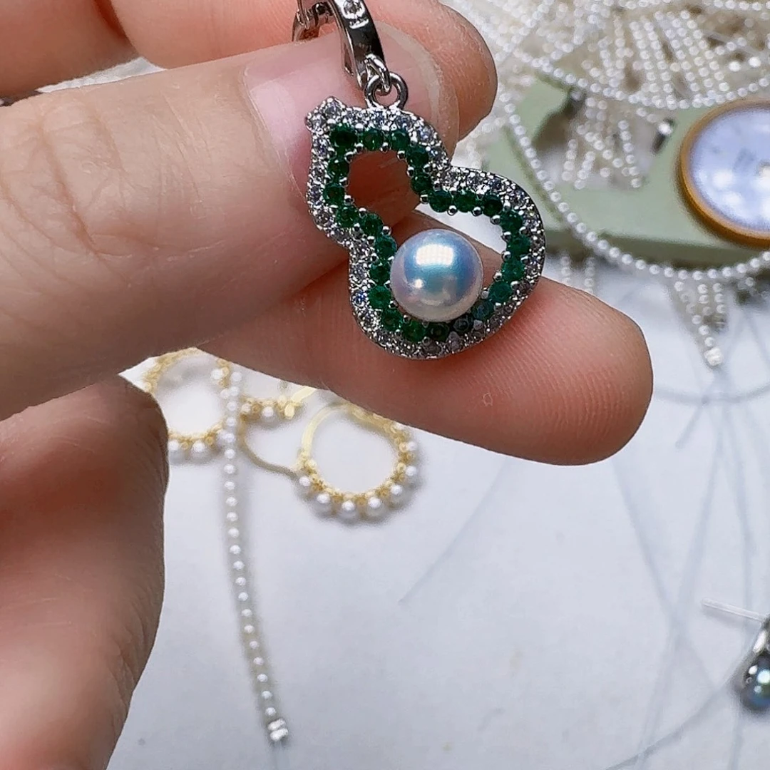 未镶嵌淡水珍珠耳饰