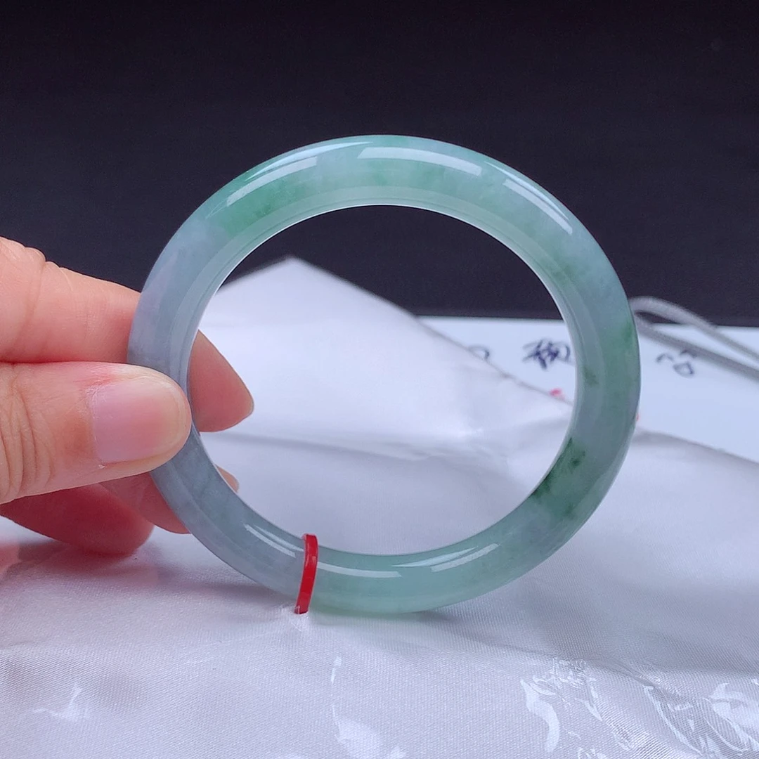 翡翠手镯（圆镯）未镶嵌手镯100116