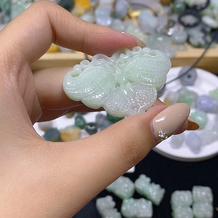 翡翠散珠天然缅甸翡翠