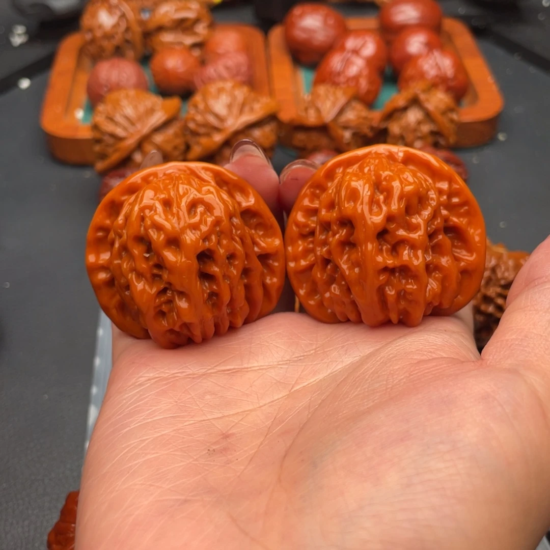 文玩核桃把件四座楼