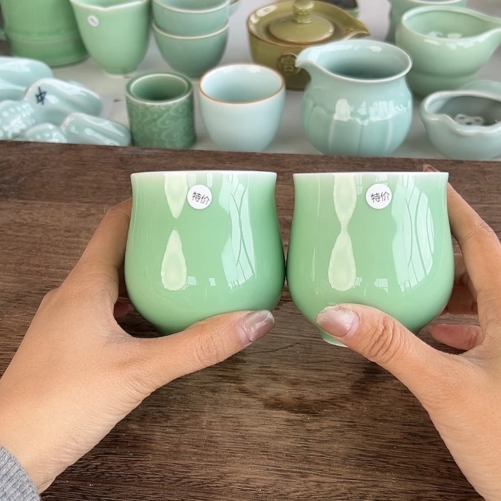 小米茶器龙泉青瓷