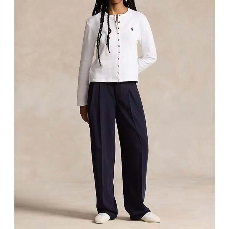 POLO RALPH LAUREN拉夫劳伦女士按扣开衫毛衣 211941177004