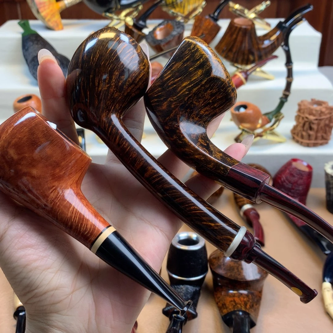 双***粗高品质石楠木烟斗