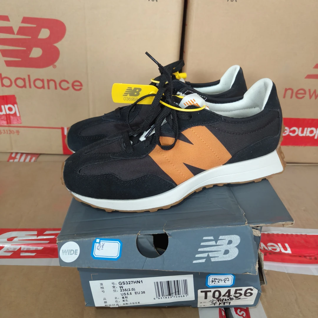 清仓 T0456 NEW BALANCE GS327HN1 38码鞋子直播微瑕疵 无售后