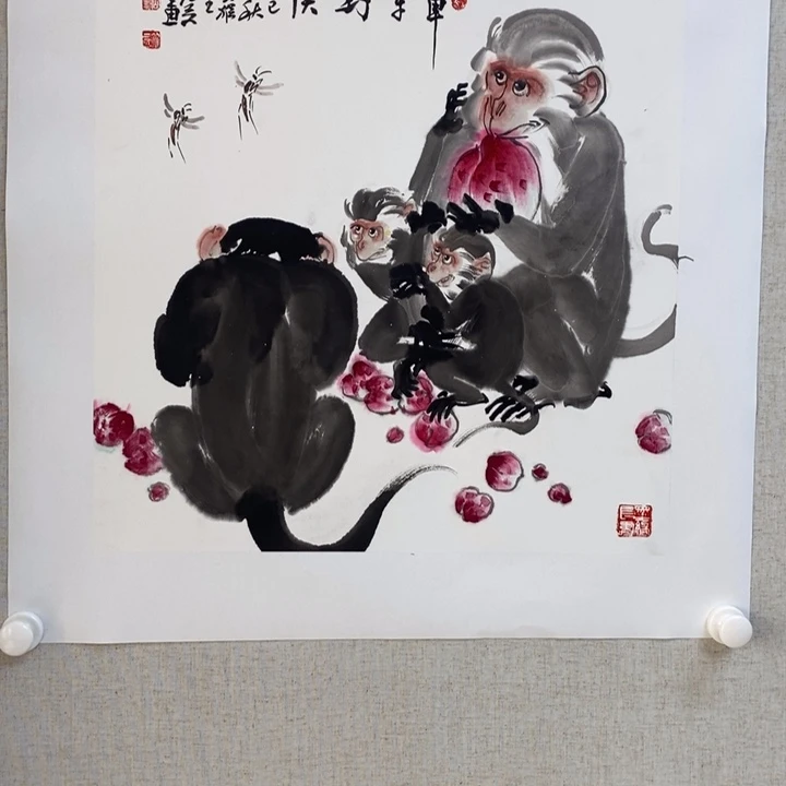 国画亲笔手绘原创