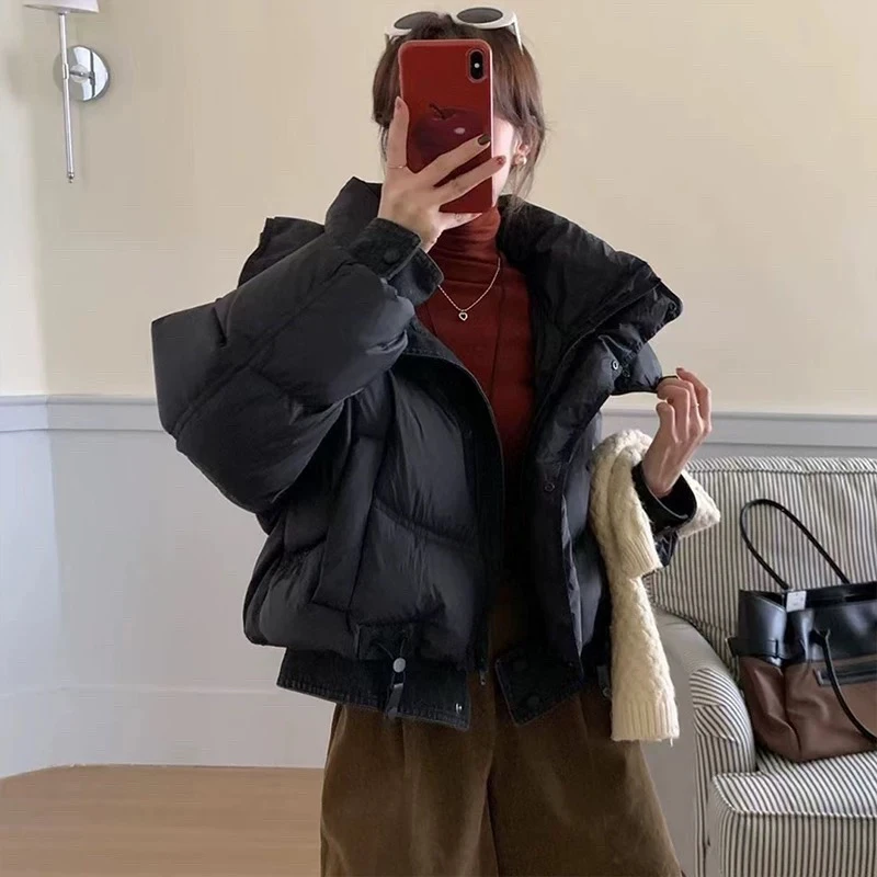 8005 拼接泡芙棉服找版