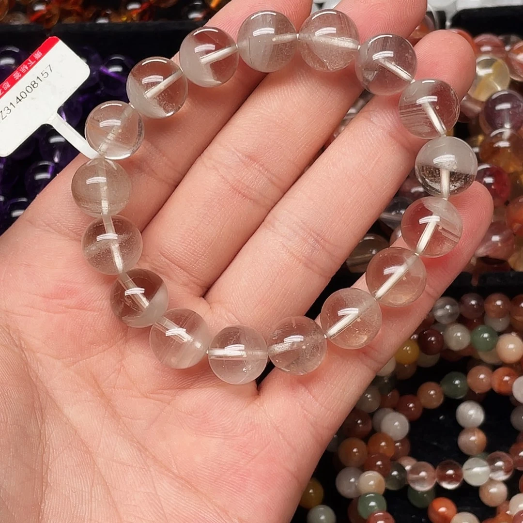 水晶手链未镶嵌灰幽灵11.9