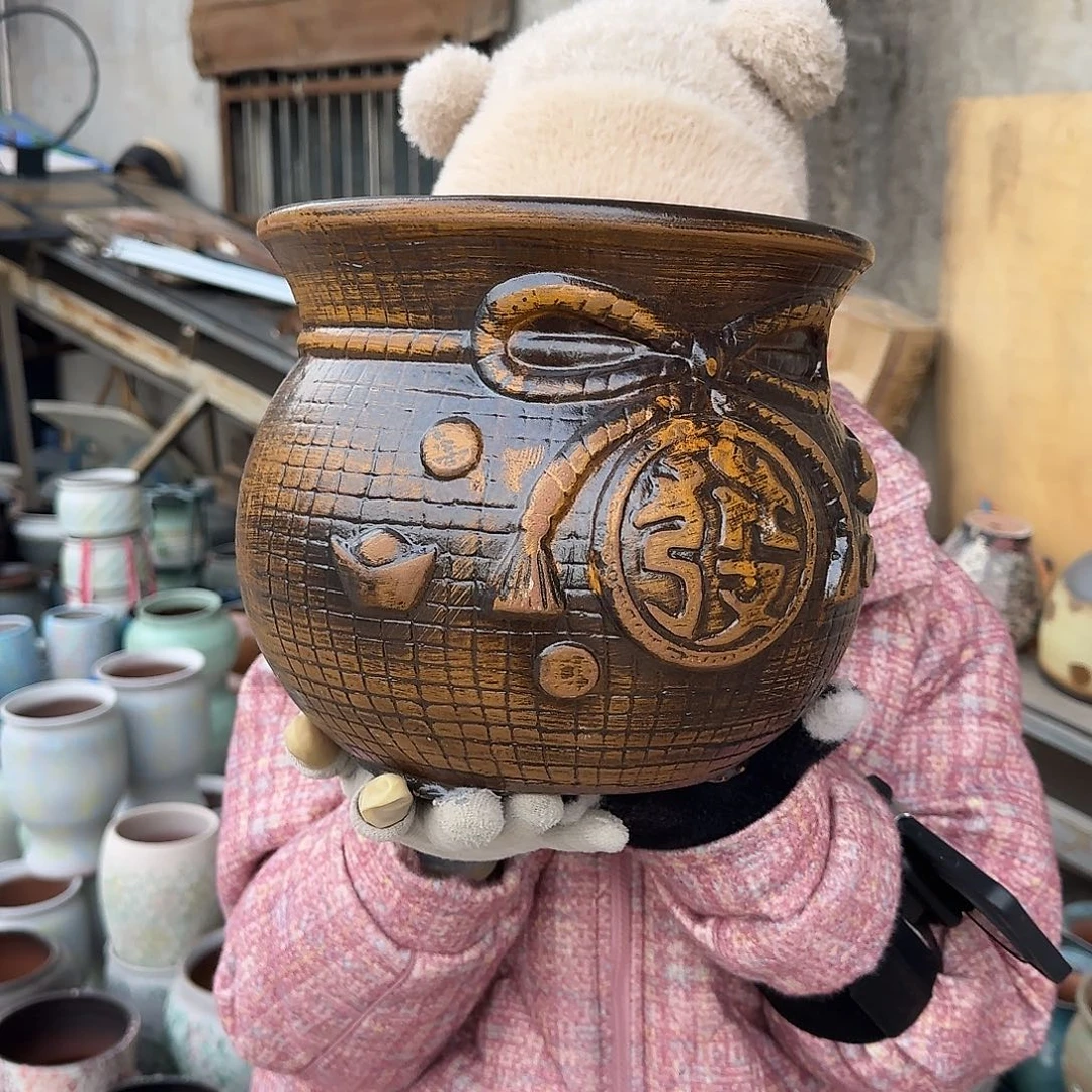 王嫂花盆260105-378高22口24