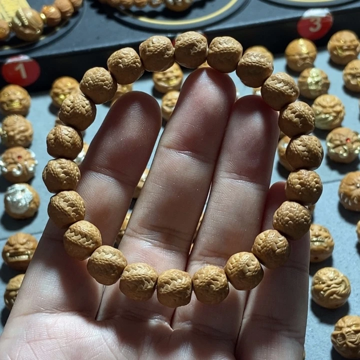 把件猴头核桃灵蛇
